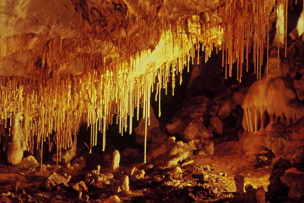 Vue Panoramique Sur Le Chateau,Montagne Et Grottes Фонтен-де-Воклюз Экстерьер фото
